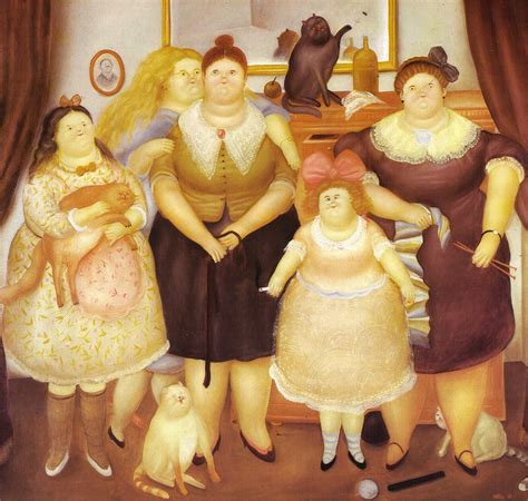 Fernando Botero paveikslas 