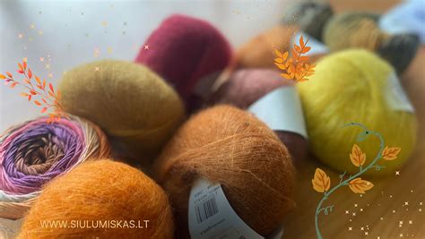 Kūdikių vilnos siūlų kamuoliukai