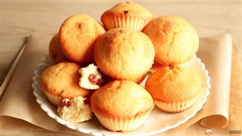 Keksiukų su vaisiais nuotrauka