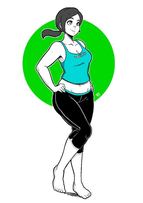 Moteris, atliekanti pratimus su Wii Fit