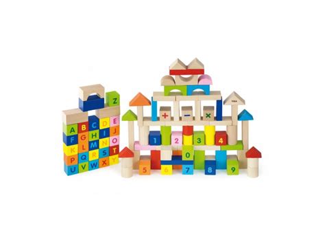 medinės kaladėlės vaikams