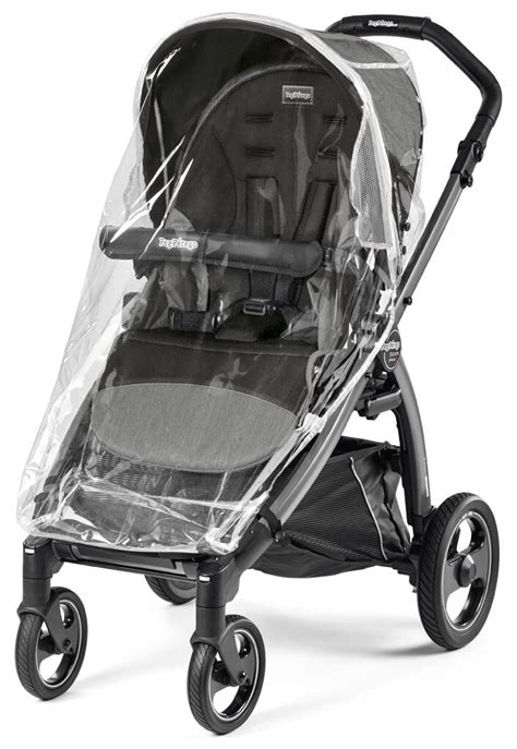 dvynukų vežimėlis Peg Perego su apsauga nuo lietaus