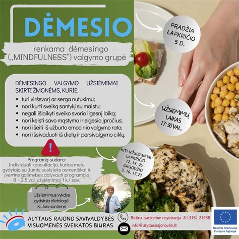 Dėmesingo valgymo principai