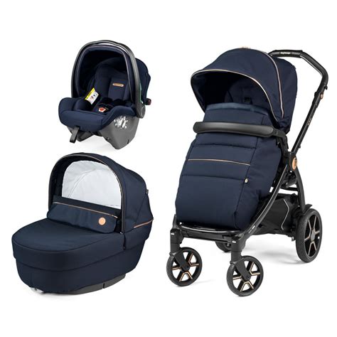Peg Perego Trio Blu e Grigio vežimėlis