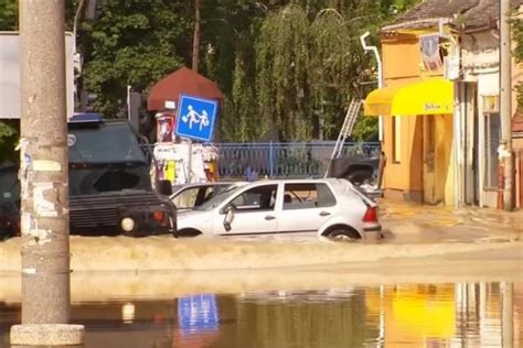 potvynio nusiaubtas miestas