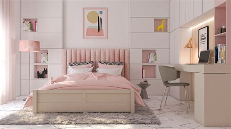 Modernus viešbučio kambarys su televizoriumi