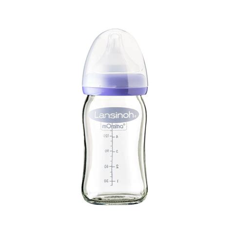 Kūdikio maitinimo buteliukas su pienu