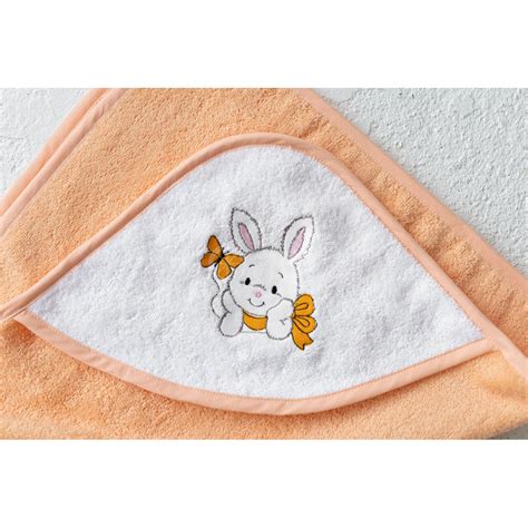 Kūdikio rankšluostis su gobtuvu ir žaismingomis ausytėmis