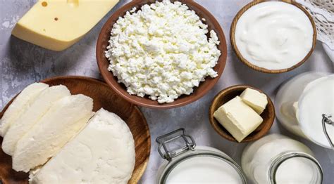 Įvairūs daržovės ir pieno produktai