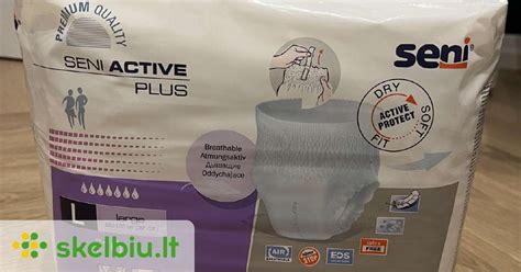 įvairių dydžių suaugusiųjų sauskelnių pakuotės