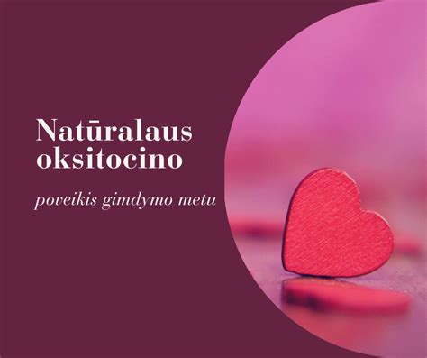 Oksitocino poveikis žindymui