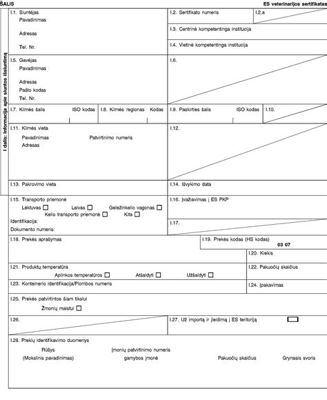 Italijos medicininio patvirtinimo dokumento pavyzdys