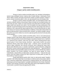 Simbolinis pavaizdavimas gamtos ir žmogaus santykio