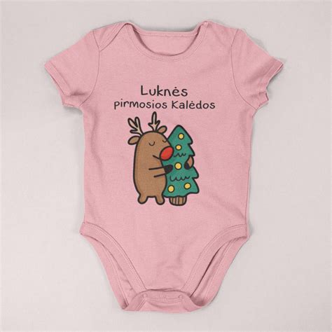 Kūdikio pirmosios Kalėdos su Thun kombinezonu