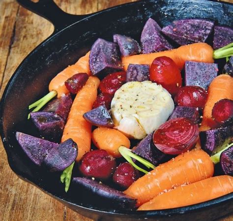 Keptos morkos ir kitos daržovės