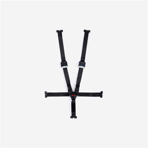 Aukštos kėdutės su 3 taškų diržais saugos elementai