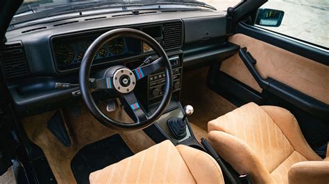 Lancia Delta HF Integrale Group A replica interior dashboard