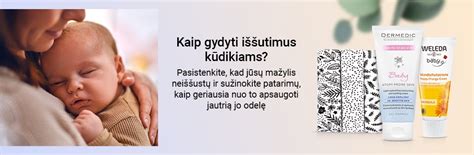 Kūdikio užpakaliukas su kremu nuo iššutimų