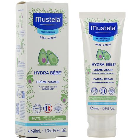 Buteliukas su Mustela Baby Hydra Bébé losjonu