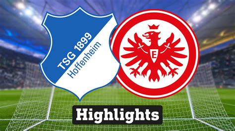 Eintracht Frankfurt ir Hoffenheim rungtynių akimirka