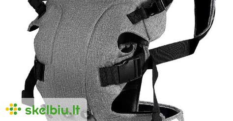 ergonominė vaikiškos nešioklės schema