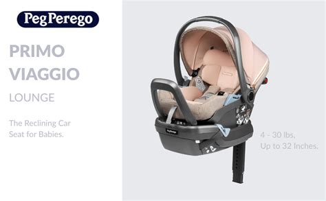 Peg Perego Viaggio Lounge automobilinės kėdutės detalės
