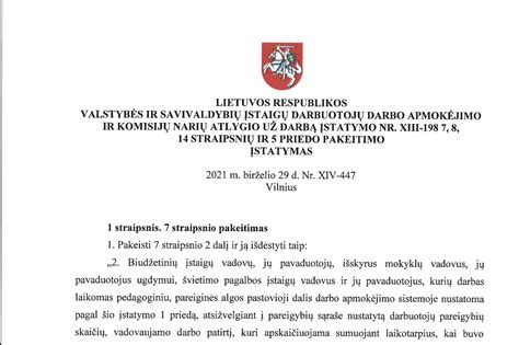 Švietimo pagalbos specialistų darbo laiko sutrumpinimas