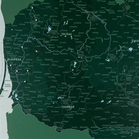 Žemėlapis su Alghero ir jo apylinkių lankytinomis vietomis