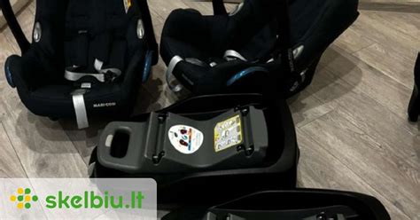 Maxi-Cosi CabrioFix automobilinės kėdutės spalvų variacijos