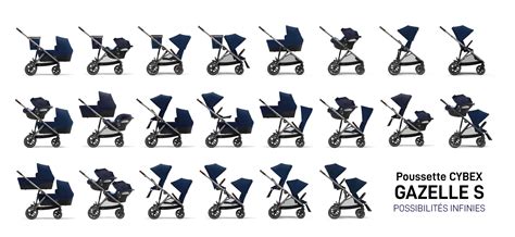 Cybex Gazelle S vežimėlis su dviem vaikais