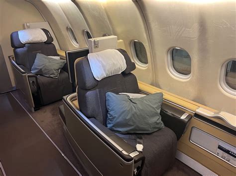 Lufthansa First Class Seat