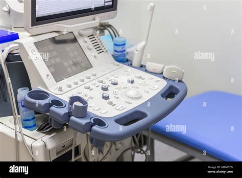 Ultrasound machine in a clinic