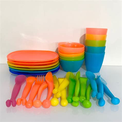 Spalvingi IKEA KALAS serijos indai