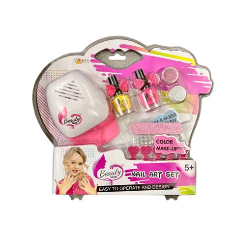 vaikiškų nagų dekoravimo rinkinys