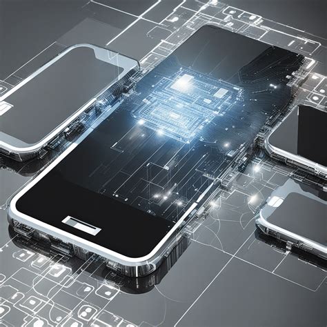 Vaizdas su stilizuota lopšelio ir ateities technologijų elementais