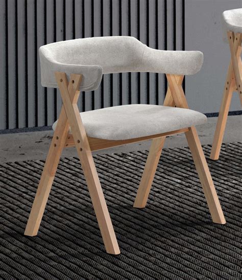 Natūralaus medžio kėdė MARINA