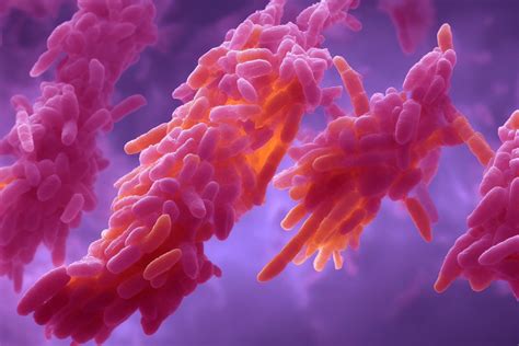 Schematinis D-manozės ir E. coli sąveikos pavaizdavimas