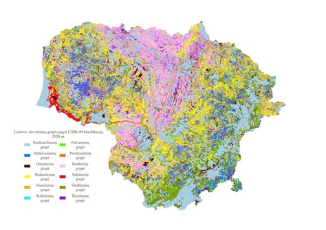 Lietuvos dirvožemių humuso kiekio pasiskirstymas