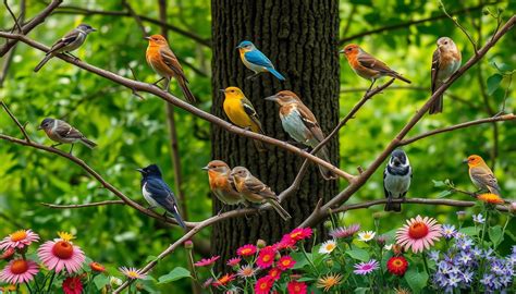 Įvairūs paukščių lesalų ir priežiūros reikmenų pavyzdžiai