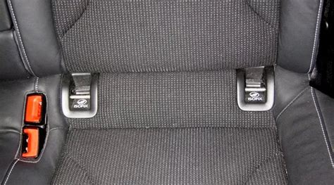 Schema rodanti ISOFIX tvirtinimo principą