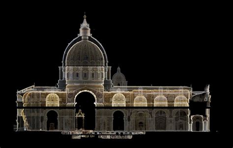 vaikai stebintys Šv. Petro bazilikos architektūrą